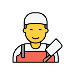 Butcher vector icon