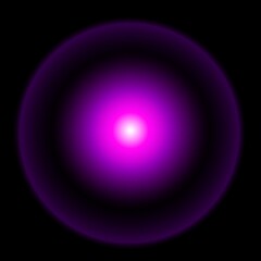 round purple light overlay