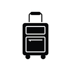Suitcase vector icon