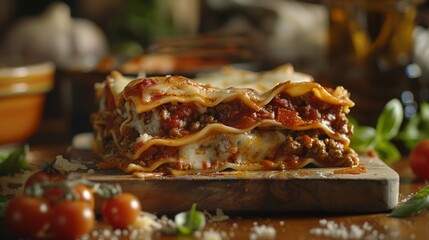 Fototapeta premium meat with vegetables