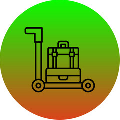 Airport cart Icon