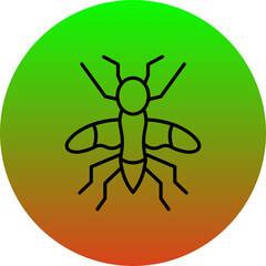 Obraz premium Mosquito Icon