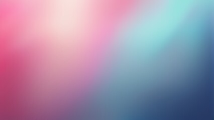 Fototapeta premium Vibrant grainy gradient background with soft blue and pink hues for web design and digital art projects 