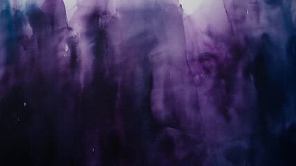 Close-up abstract brushstroke painting purple watercolor background. Copy paste area for text