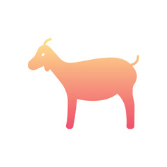 Goat vector icon