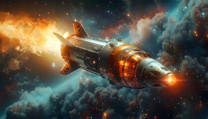 Obraz premium space background