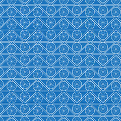 Blue triangle pattern background