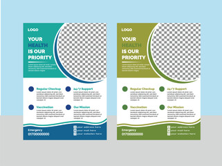 Creative Medical Flyer Design Template