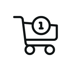 Obraz premium Low price shop isolated icon, thrift shop symbol, discount store vector symbol with editable stroke