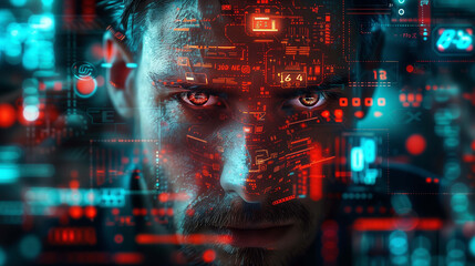 Elements symbolizes the intricate dance between humans and machines in the realm of cyber security
