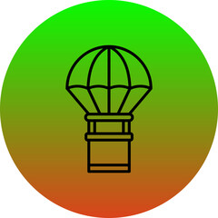 Obraz premium Parachute Icon