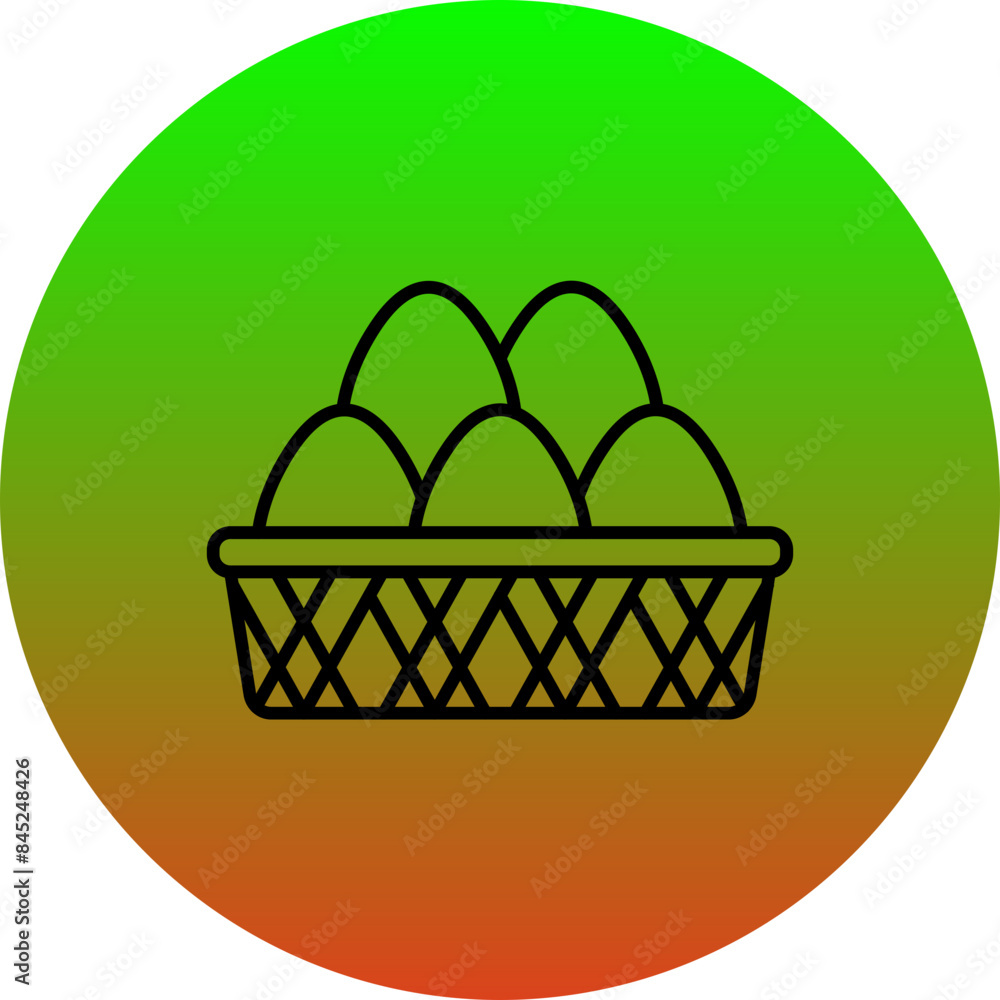 Canvas Prints eggs icon