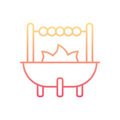 Barbecue vector icon