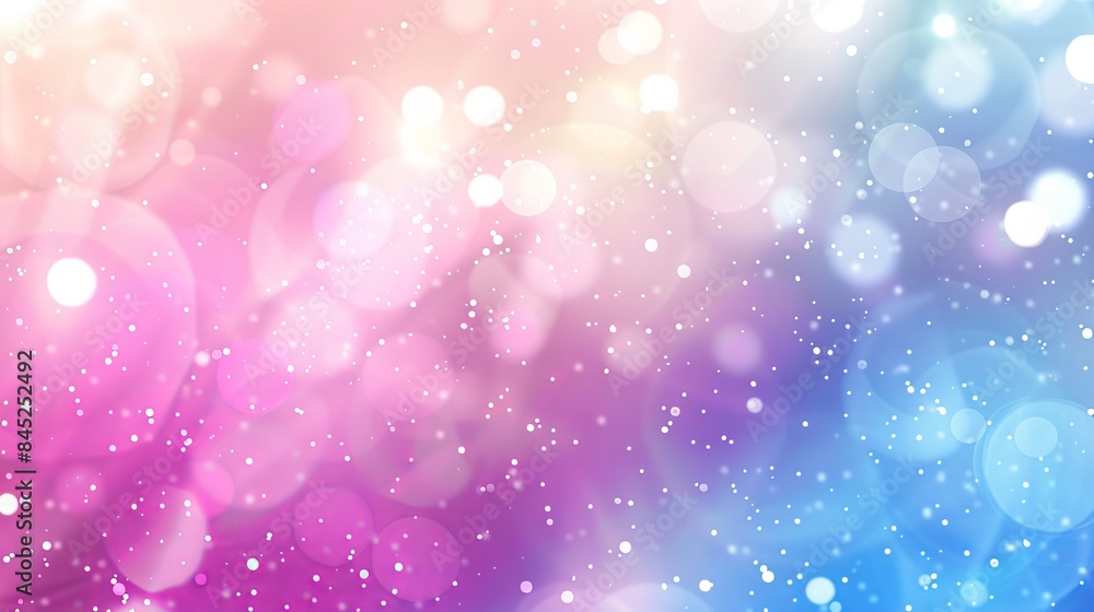 Poster modern abstract bokeh and lens flare design elements on white background - vector illustration for e