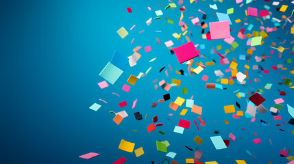 Colorful confetti