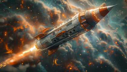 Obraz premium space background