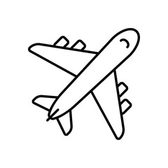 Plane vector icon