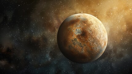 Obraz premium alien planet astro photography space nebula