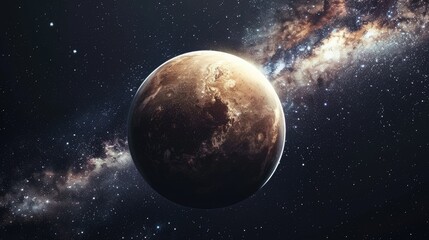 Fototapeta premium alien planet astro photography space nebula