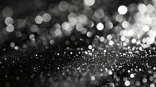Elegant gray bokeh background with subtle light effects and abstract patterns, ideal for professional and artistic presentations