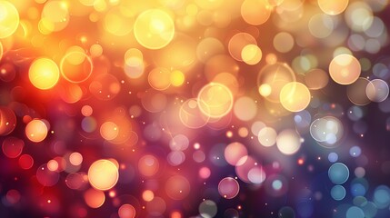 Obraz premium Fire sparkles bokeh background for dynamic and festive design projects, featuring vibrant de-focused light effects and warm, glowing embers for energetic and captivating visual aesthetics in photograp