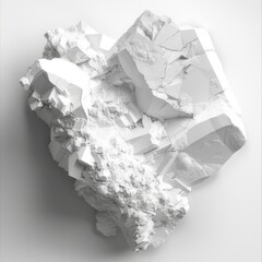 paper, crumpled, ball, garbage, white, page, document, isolated, trash