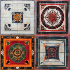 Obraz premium pattern, ornament, decoration, art, design, old