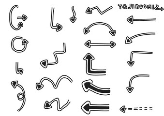 手ブレ手書き矢印2