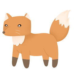 cute fox cartoon clip art
