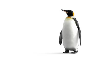 Naklejka premium penguin isolated on white
