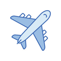Plane vector icon