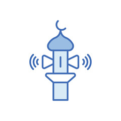 Adhan Call vector icon