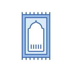 Prayer Mat vector icon