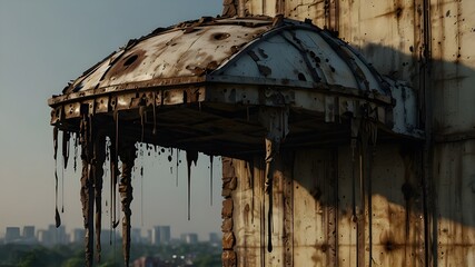 Explore the foundations of decay through the lens of shamecore, a stylistic rendering of the decay and deterioration of society's values and morals. Witness the patheti, a symbol of the downfall of hu