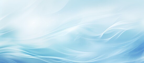 Fototapeta premium Beautiful abstract light blue and white winter background with a soft texture perfect for design purposes Can be used as wallpaper or a web banner with plenty of copy space for text