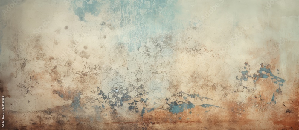 Poster a stunning vintage inspired wall background with abstract grunge decorations that add a touch of art