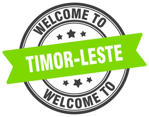 Welcome to Timor-Leste stamp. Timor-Leste round sign