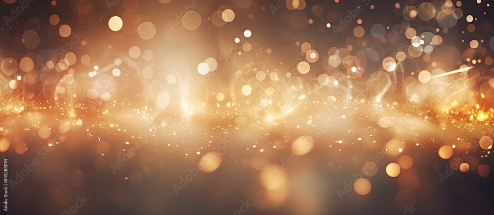 Poster an elegant abstract background with lights and stars creating a festive christmas ambiance perfect f