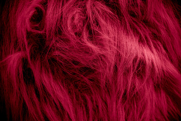 red velour plush cloth textured background