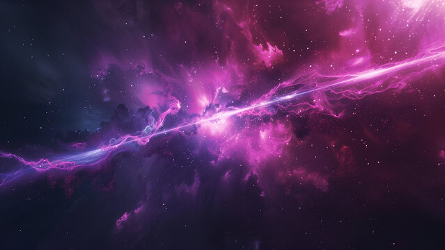 Gamma Rays in Magenta: A Minimalist HDR Masterpiece
