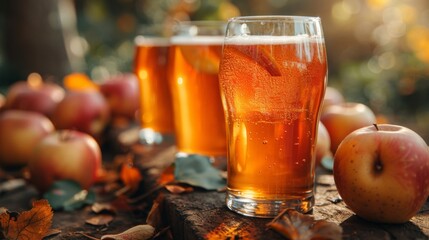 Healthy organic food. Apple cider vinegar