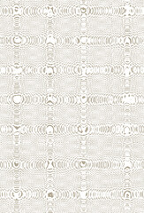 Abstract traditional folk antique graphic fabric line.Tribal embroidery stitch ikat repeat pattern. Ethnic Ikat tropical seamless pattern pastel tone.