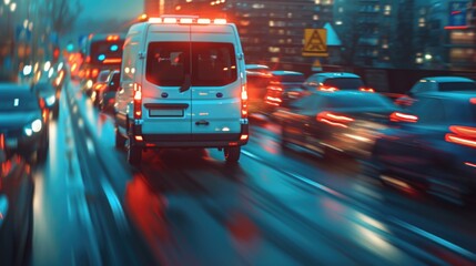 Emergency Response Vehicle Speeding on Highway