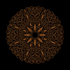 Luxury mandala art for design vintage decoration,book cover,motif,Ethnic design,ornament,background,flyer,poster,banner,brochure,logo