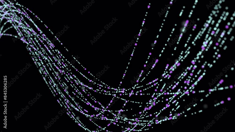Poster png alpha.abstract digital dot line particle data background connecting technology concept.