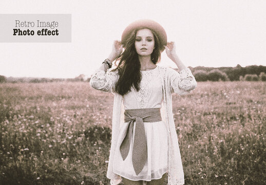 Retro Image Photo Effect