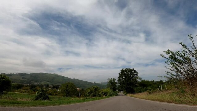 Italy Driving 0802 Predappio