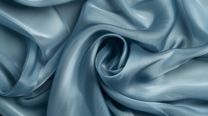 Fototapeta premium Soft Blue Fabric Texture Background