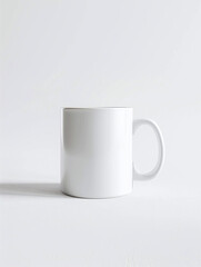 Obraz premium 無地の白いマグカップ