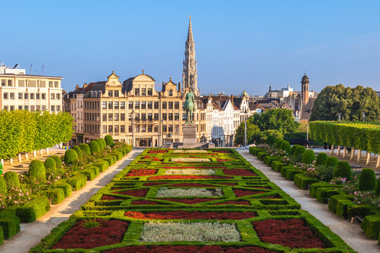 Mont des Arts, or Kunstberg, Mount of the Arts located in Brussels, Belgium